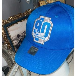 💚💚 Collectable RARE 90th Season NFL Detroit Lions Hat; velcro adjustable.